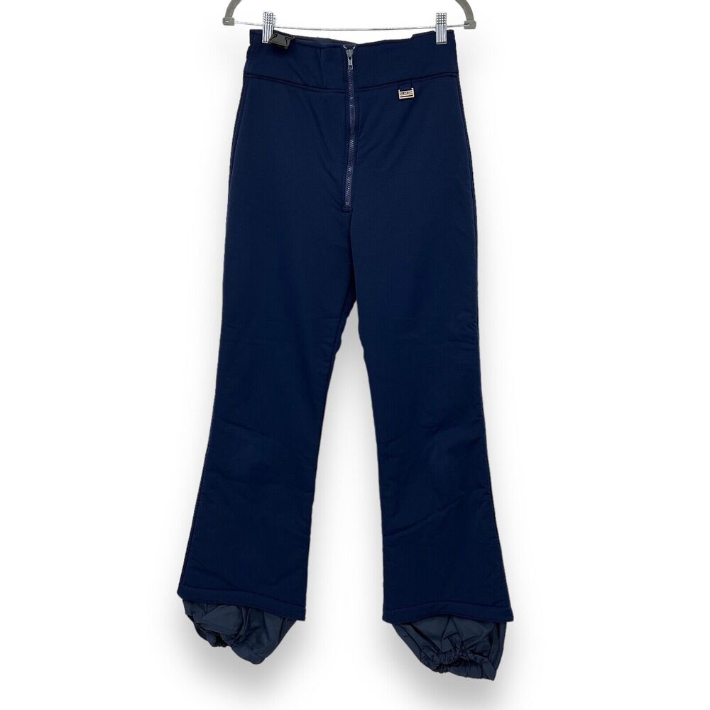 Vtg. Slalom U.S.A. Women's Small Blue Ski Pants Snow Pants